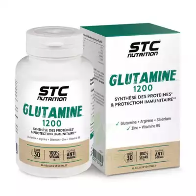 Stc Nutrition Glutamine 1200 Gélules B/90 à  NICE